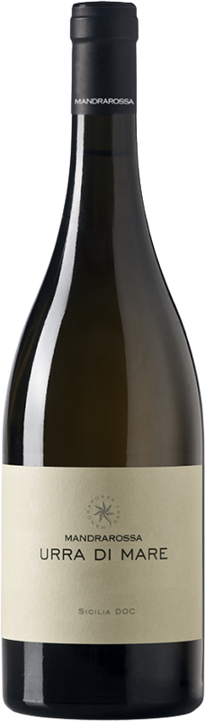 Bottiglia di Urra di mare Sauvignon Sicilia DOC di Mandrarossa Winery
