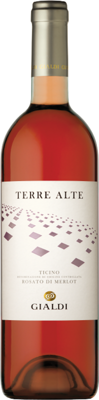 Bouteille de Rosato di Merlot Ticino DOC Terre Alte de Gialdi Vini - Linie Gialdi