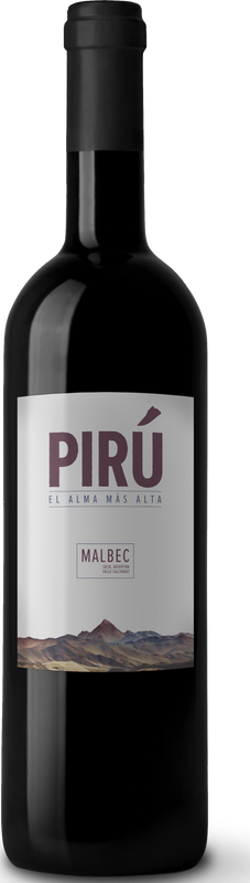 Bottle of Pirú Malbec from Pirú