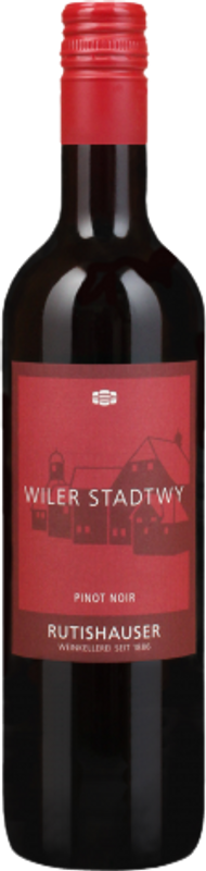Flasche Wil Stadtwy Pinot Noir AOC St. Gallen von Rutishauser-Divino