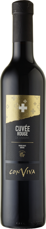Bottiglia di Cuvée rouge Vin de Pays Suisse di Conviva