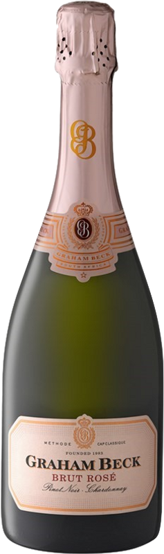 Bottle of Brut Rosé NV from Graham Beck