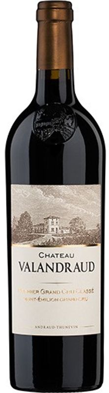 Bouteille de 1er Grand Cru Classe B St-Emilion AOC de Château de Valandraud