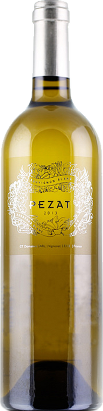 Bottle of Pezat Bordeaux Blanc Sec from Château Teyssier
