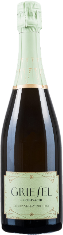Bottiglia di Sekt Chardonnay Prestige Brut Nature di Griesel Sekt