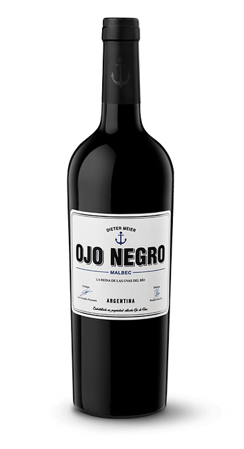 Image of Ojo de Vino/Agua / Dieter Meier Ojo Negro Malbec - 75cl - Patagonien, Argentinien bei Flaschenpost.ch