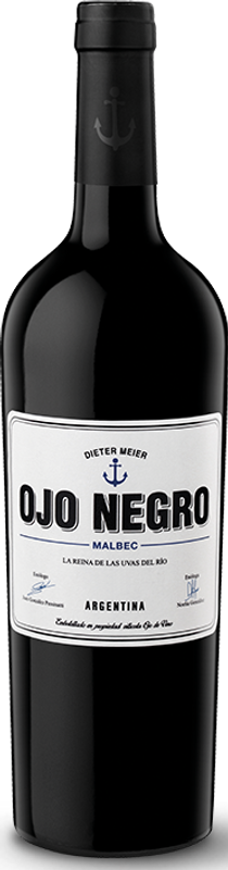 Bottiglia di Ojo Negro Malbec di Ojo de Vino/Agua / Dieter Meier