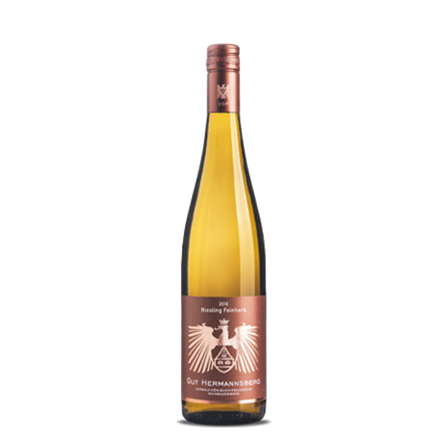 Image of Gut Hermannsberg Riesling feinherb - 75cl - Rheintal, Deutschland bei Flaschenpost.ch