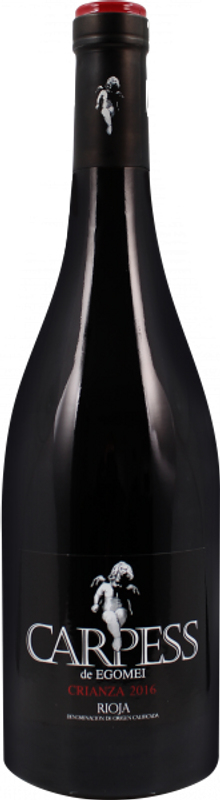 Bottiglia di Carpess Crianza DOCa Rioja di Finca Egomei