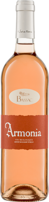 Image of Domaine Bassac Armonia Rose VdPays - 75cl - Midi - Languedoc-Roussillon, Frankreich bei Flaschenpost.ch