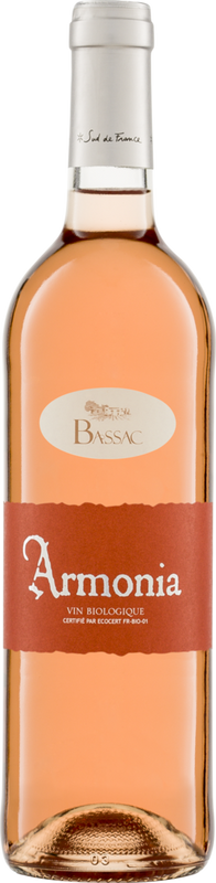 Bottle of Armonia Rose VdPays from Domaine Bassac