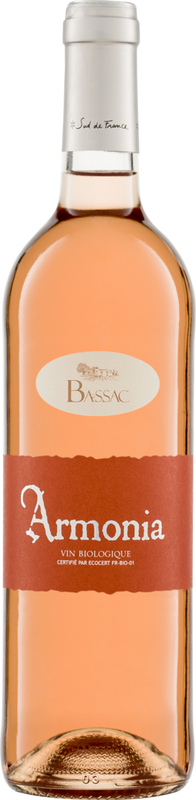 Bottiglia di Armonia Rose VdPays di Domaine Bassac