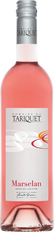 Bottle of Rose Marselan Cotes Gascogne IGP from Domaine du Tariquet