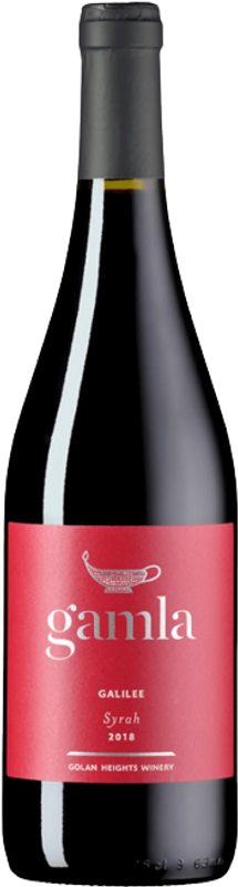 Bottle of Gamla Syrah Nature from Golan Heights