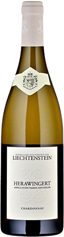 Flasche Chardonnay Herawingert AOC von Hofkellerei des Fürsten von Liechtenstein