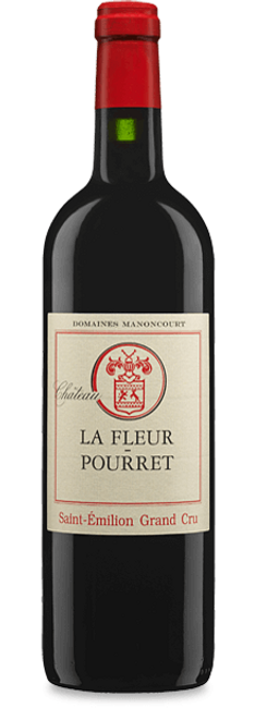 Image of Domaines Manoncourt Château La Fleur-Pourret grand cru St-Emilion AC - 75cl - Bordeaux, Frankreich bei Flaschenpost.ch