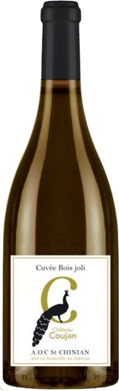 Bottiglia di Cuvée Bois Joli Blanc IGP di Château Coujan