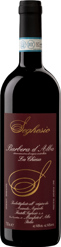 Bottle of Barbera D' Alba DOC La Chiesa from Fratelli Seghesio