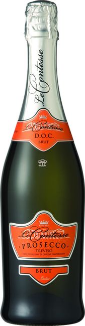 Image of Le Contesse Prosecco Brut DOC Treviso - 75cl - Veneto, Italien bei Flaschenpost.ch