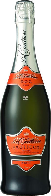 Flasche Prosecco Brut DOC Treviso von Le Contesse