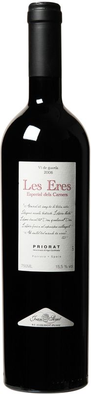 Bouteille de Priorat DOCa Les Eres Especial Carners de Joan Simó