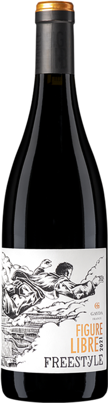 Bottle of Figure Libre Freestyle Cabernet Franc from Domaine Gayda