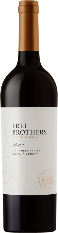 Bottle of Sonoma Reserve Merlot Dry Creek Valley from Frei Brothers