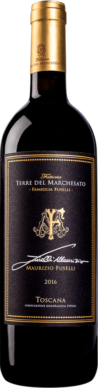 Bottle of Maurizio Fuselli Petit Verdot Toscana IGT from Terre del Marchesato
