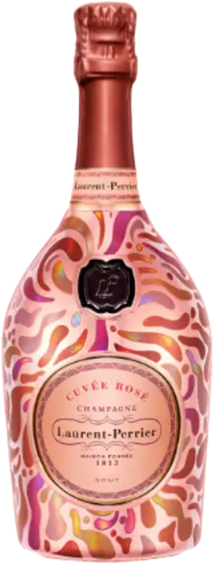 Bottiglia di Laurent-Perrier Cuvée Rosé Robe Pétale di Laurent-Perrier
