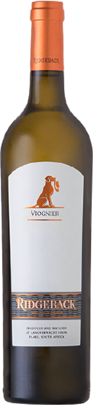Bottle of Viognier from Ridgeback