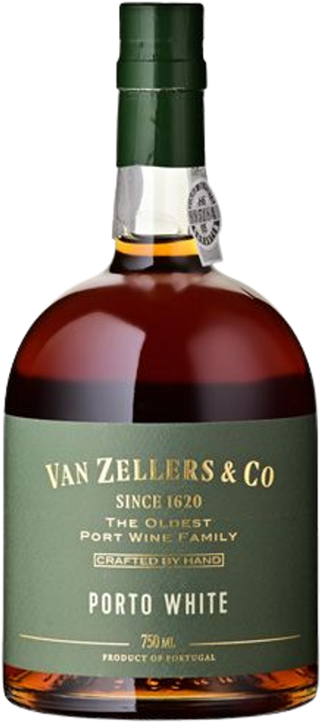 Bouteille de White Port de Van Zellers & Co