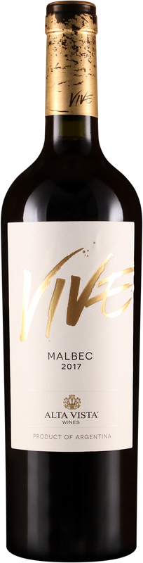 Bottle of Vive Malbec from Alta Vista