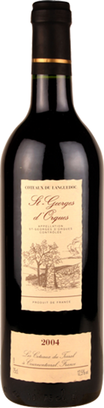 Bottiglia di St-Georges d'Orques Coteaux du Languedoc AC di Château de Fourques
