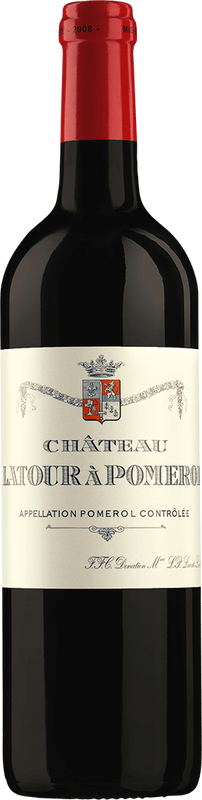 Bouteille de Chateau Latour à Pomerol AOC de Château Latour