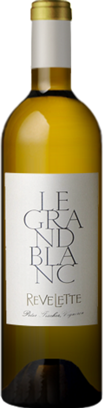 Bottle of Le Grand Blanc Mediterranée IGP from Château Revelette