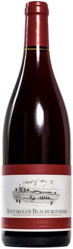 Flasche Pinot Nero Mazzon DOC von Weingut Gottardi