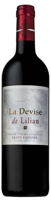 Image of La Devise De Lilian La Devise De Lilian Saint Estephe AOC - 75cl - Bordeaux, Frankreich bei Flaschenpost.ch