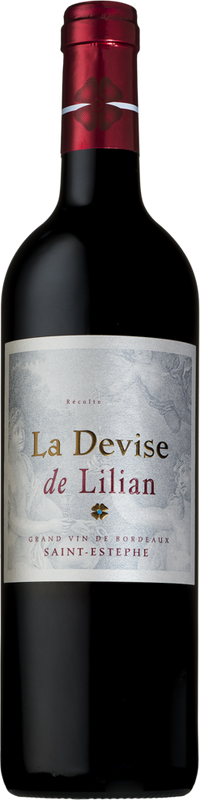 Bottle of La Devise De Lilian Saint Estephe AOC from La Devise De Lilian