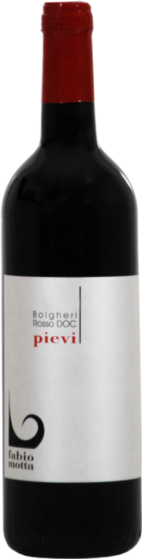 Flasche Pievi Bolgheri Rosso von Fabio Motta