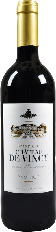 Bottiglia di Château de Vincy Pinot Noir Grand Cru di Hammel SA