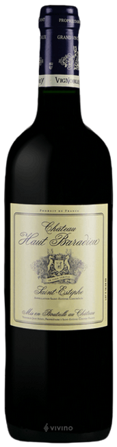Image of Château Haut Baradieu Château Haut Baradieu Saint-estephe - 75cl - Bordeaux, Frankreich bei Flaschenpost.ch