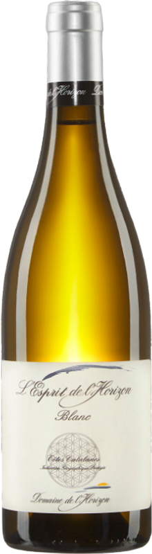 Bottiglia di L'Esprit de l'Horizon blanc Côtes Catalanes IGP di Domaine de L'Horizon