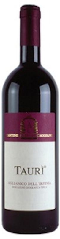 Bouteille de TAURI DOC rosso Irpinia Aglianico de Caggiano