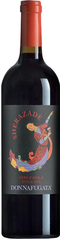 Bottle of Sherazade DOC Sicilia from Donnafugata