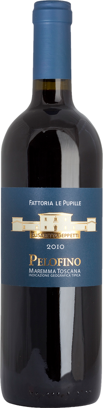 Bouteille de Pelofino Rosso IGT de Fattoria Le Pupille