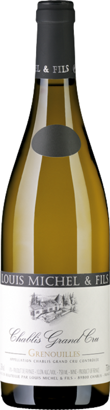 Bottle of Chablis Grenouilles Grand cru AC from Domaine Louis Michel & Fils