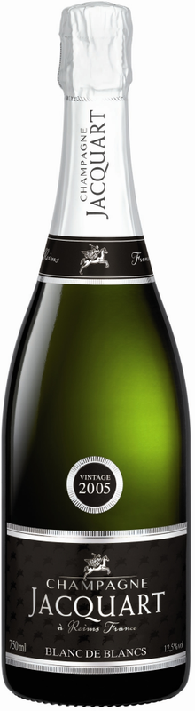 Bottiglia di Champagne Jacquart Blanc de Blancs di Jacquart