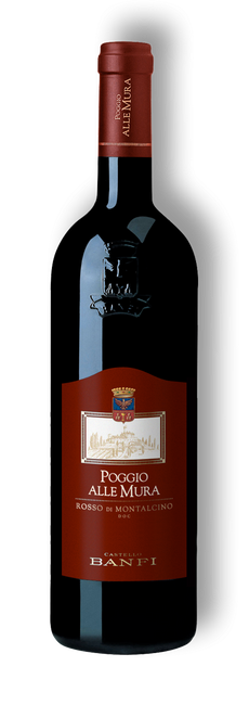 Image of Castello Banfi Poggio alle Mura Rosso di Montalcino DOC - 75cl - Toskana, Italien bei Flaschenpost.ch