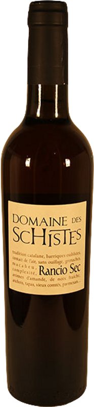 Bottiglia di Rivesaltes Rancio AOC di Domaine des Schistes