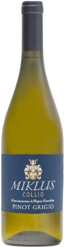 Bottiglia di Miklus Pinot Grigio DOC Collio Goriziano di Draga